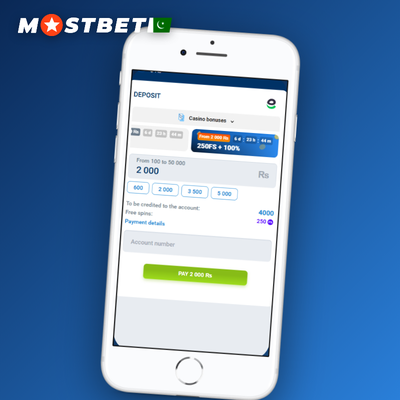 Mostbet payment methods including Visa and Mastercard debit card for high-limit deposits in Pakistan